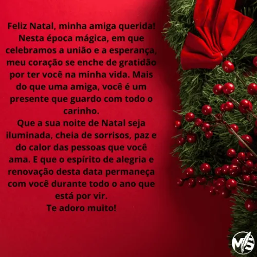 Cartão Natal Guirlanda